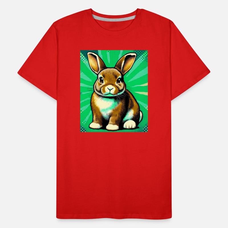 rabbit Men's Premium Organic T-Shirt