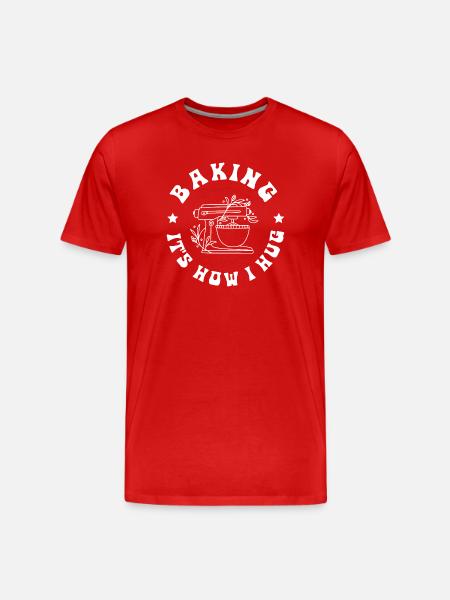 Vintage bageri - Herre Premium T-shirt økologisk - rød