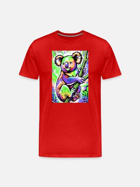 Koala - T-shirt bio Premium Homme - rouge