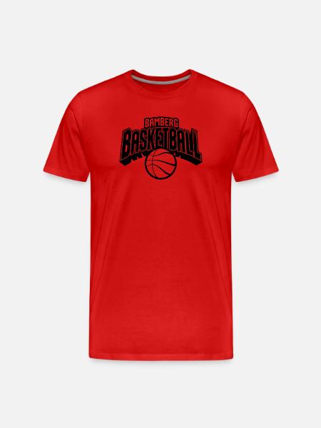Bamberg Basketball - Männer Premium Bio T-Shirt - Rot