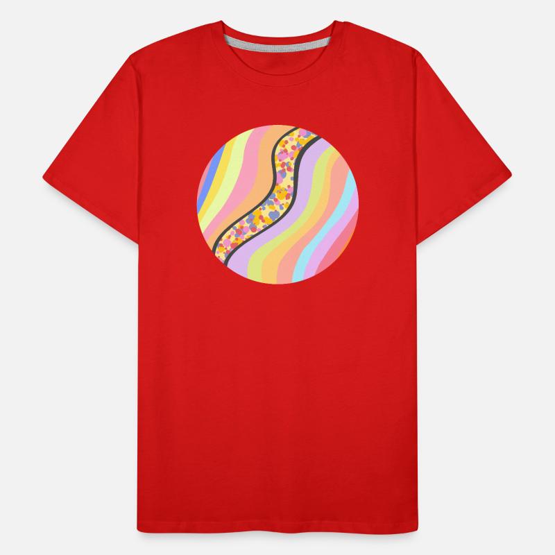 Joyful stream Men's Premium Organic T-Shirt