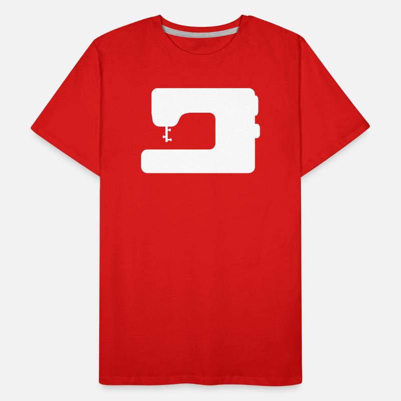 sewing machine Men's Premium Organic T-Shirt