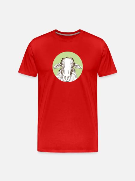 Mouton - T-shirt bio Premium Homme - rouge