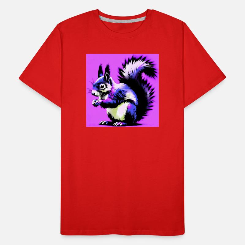 squirrel Men's Premium Organic T-Shirt