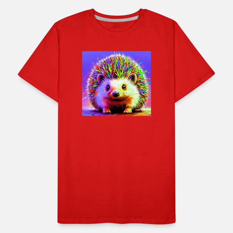 hérisson T-shirt bio Premium Homme