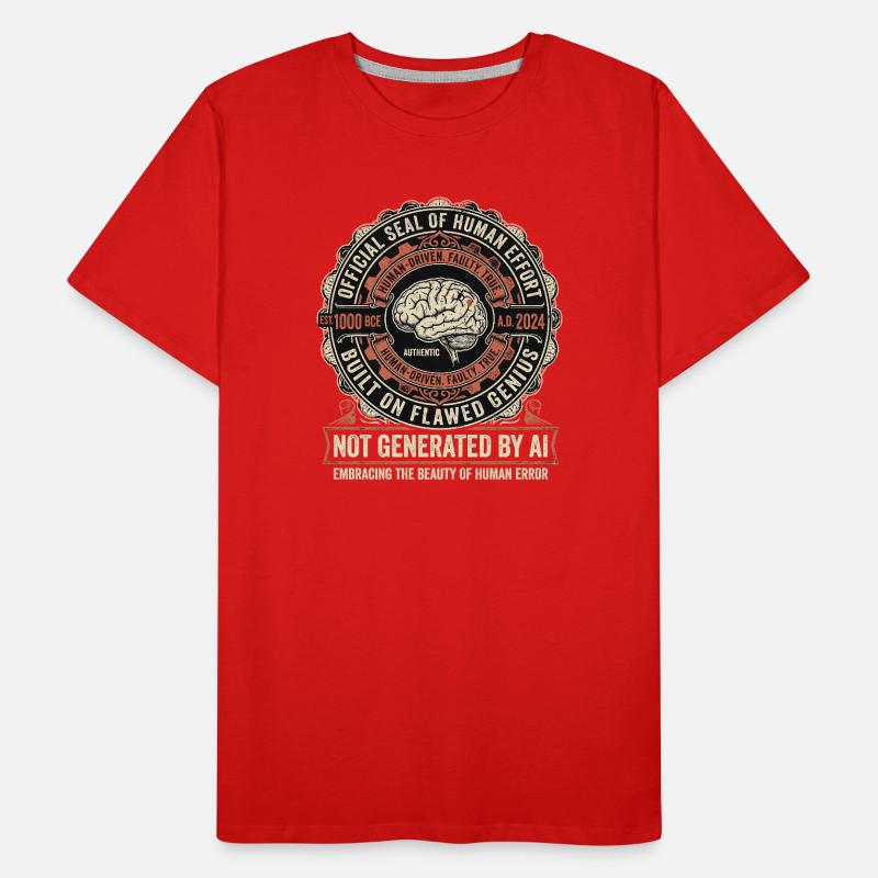 Human Authentic Men's Premium Organic T-Shirt