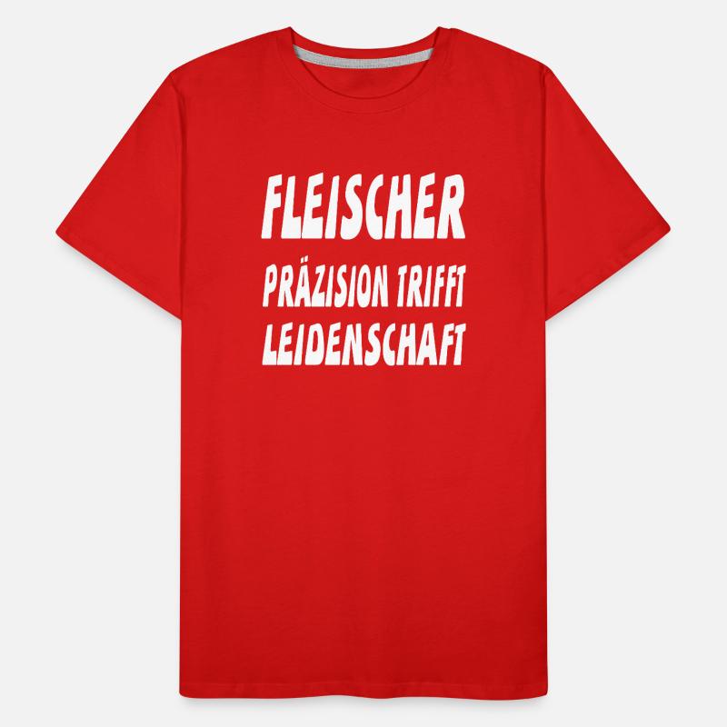Fleischer Männer Premium Bio T-Shirt
