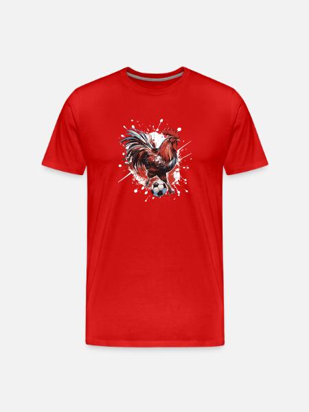 Hahn Football Team - Men's Premium Organic T-Shirt - red
