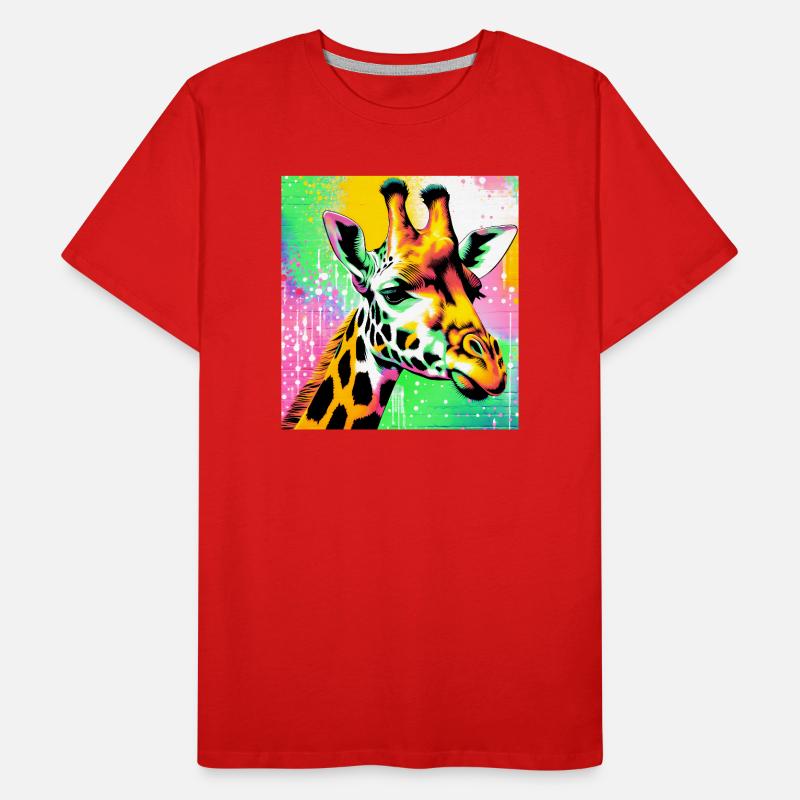 giraffe Men's Premium Organic T-Shirt