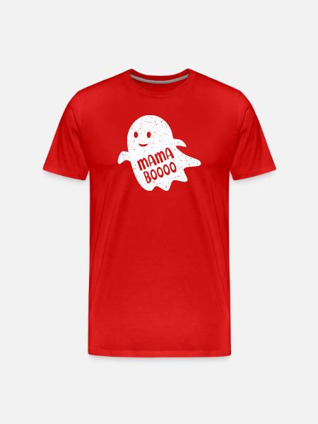 Ghost Ghost Costume Mom Halloween Ghosts - Men's Premium Organic T-Shirt - red