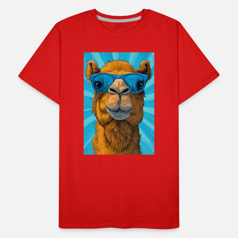 Kamel Männer Premium Bio T-Shirt