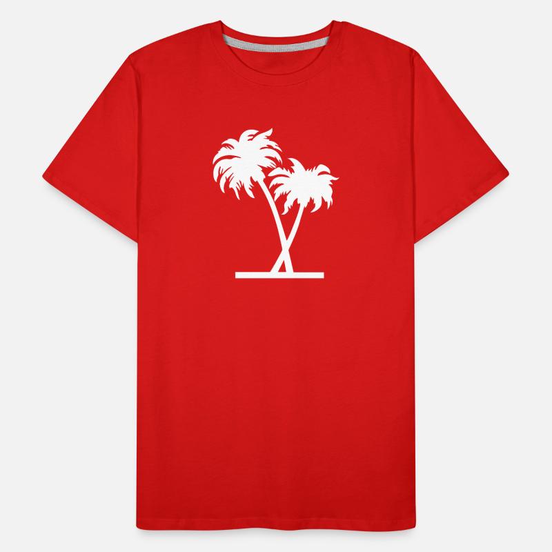 Palm trees Men's Premium Organic T-Shirt