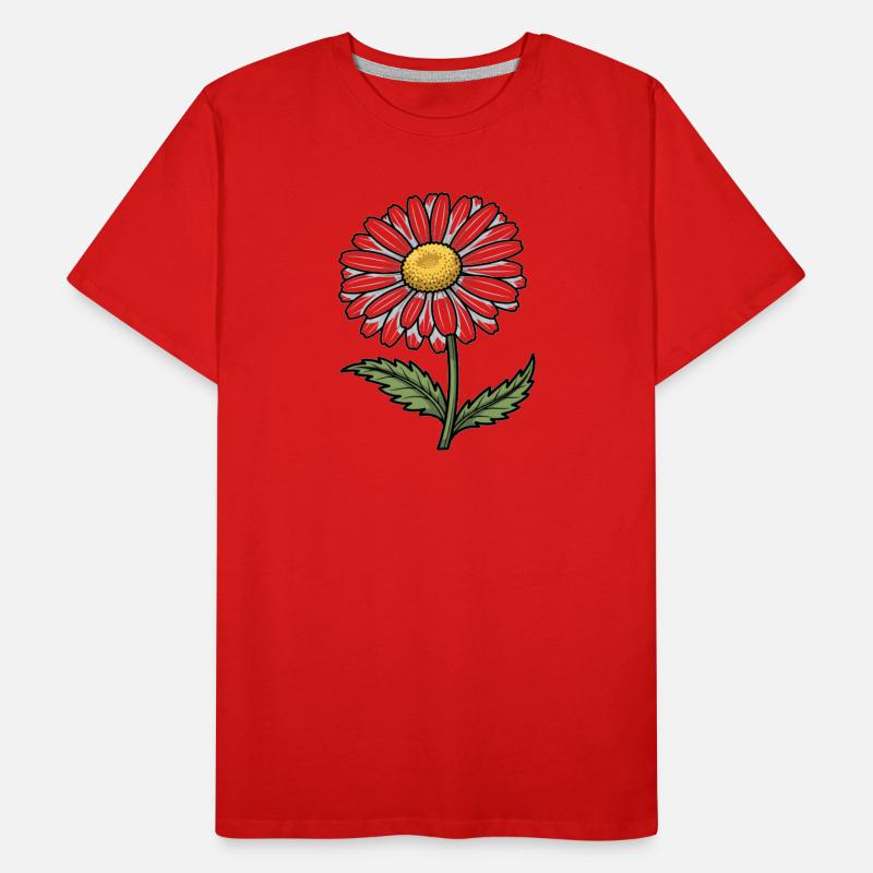 Gänseblümchen Männer Premium Bio T-Shirt