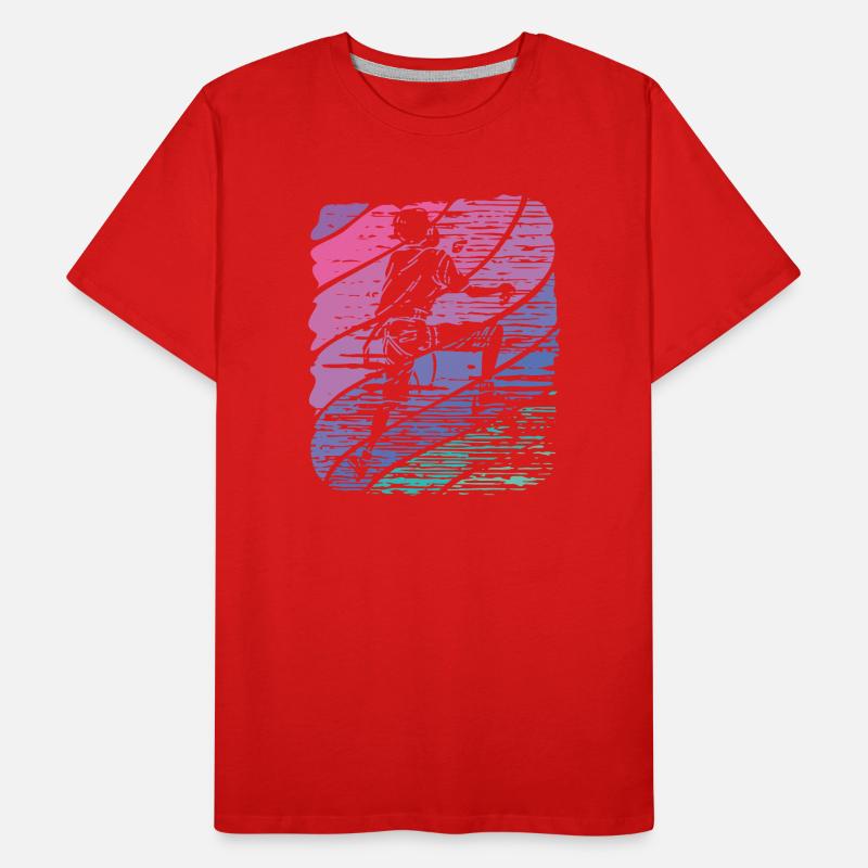 Boulderer Boulder Bouldering Men's Premium Organic T-Shirt