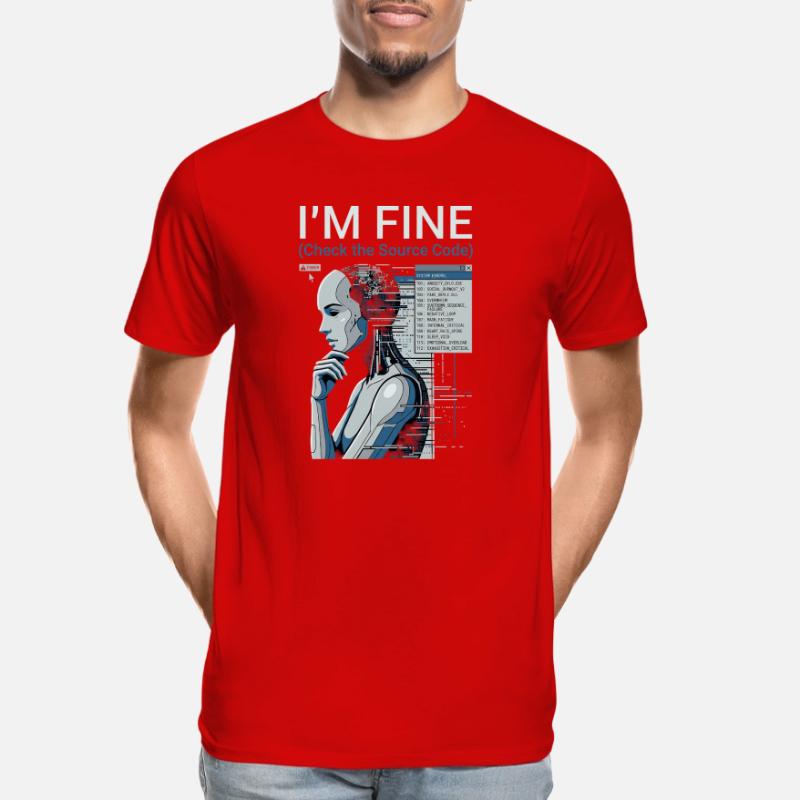 Consultez le code source T-shirt bio Premium Homme