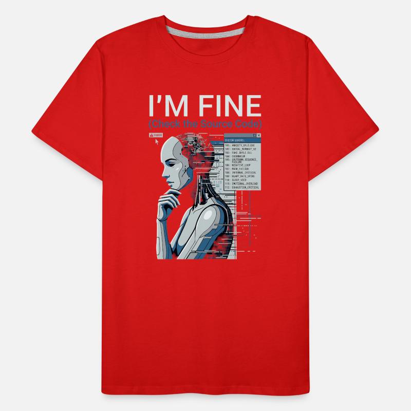 Check The Source Code Männer Premium Bio T-Shirt