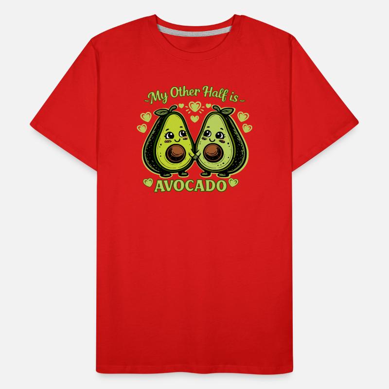 Mon autre moitié, c’est l’avocat T-shirt bio Premium Homme
