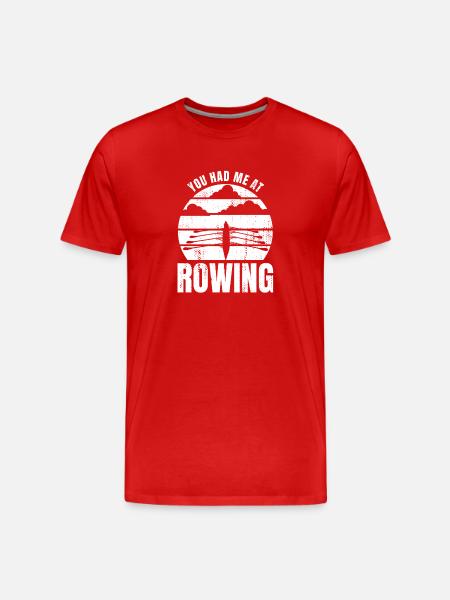 Dit Rower - T-shirt bio Premium Homme - rouge