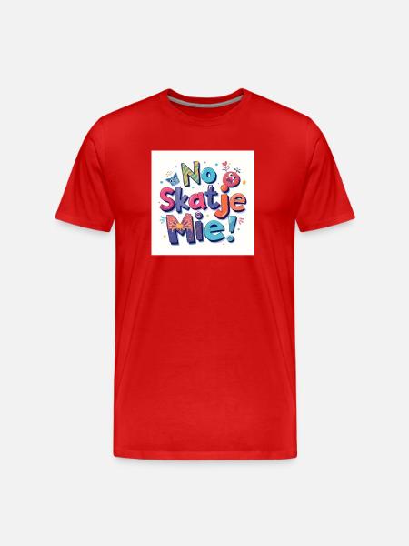 No Skate Me! - Men's Premium Organic T-Shirt - red
