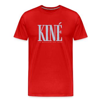 physiotherapy the best of taffs / humor Physiotherapy - Men's Premium Organic T-Shirt - red - Front - Damien (186cm)