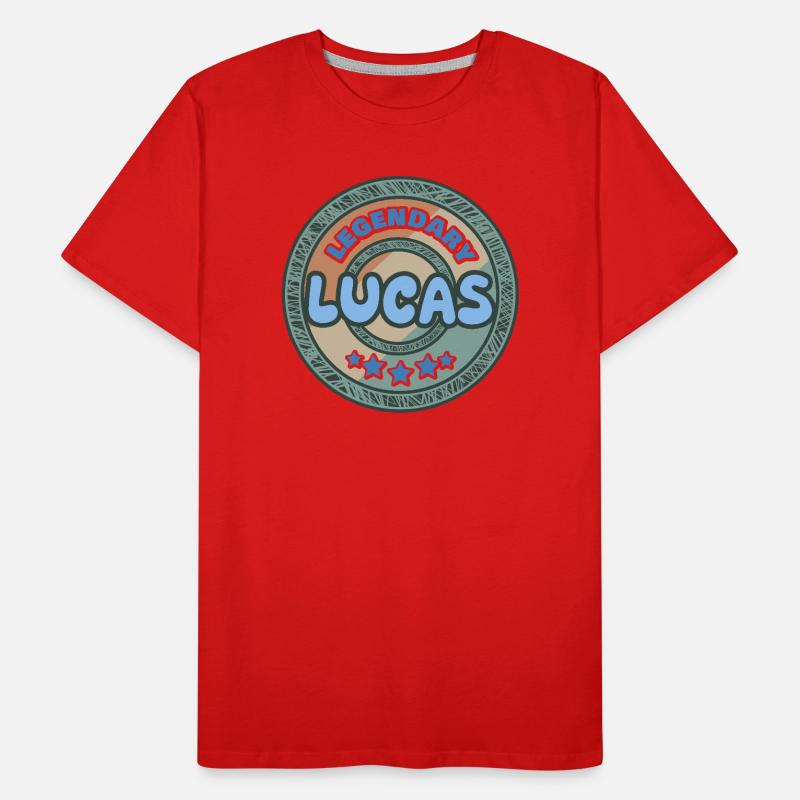 Dire Lucas T-shirt bio Premium Homme