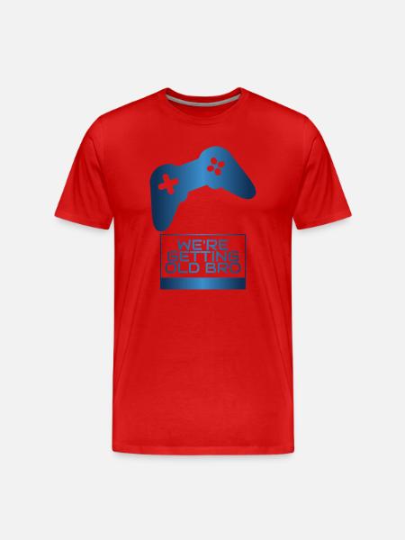 We're getting older, Brother Manette - Men's Premium Organic T-Shirt - red