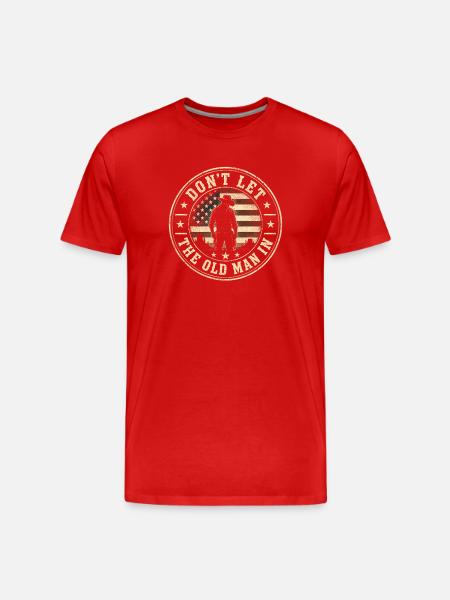 Ne lâche pas le Vieux - T-shirt bio Premium Homme - rouge