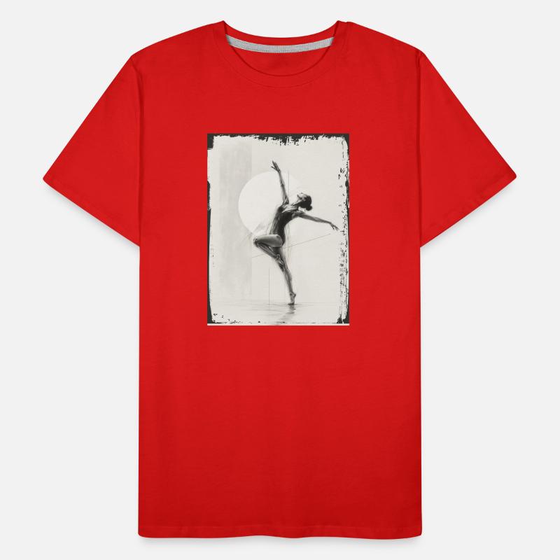 Dancer Tänzerin  Männer Premium Bio T-Shirt