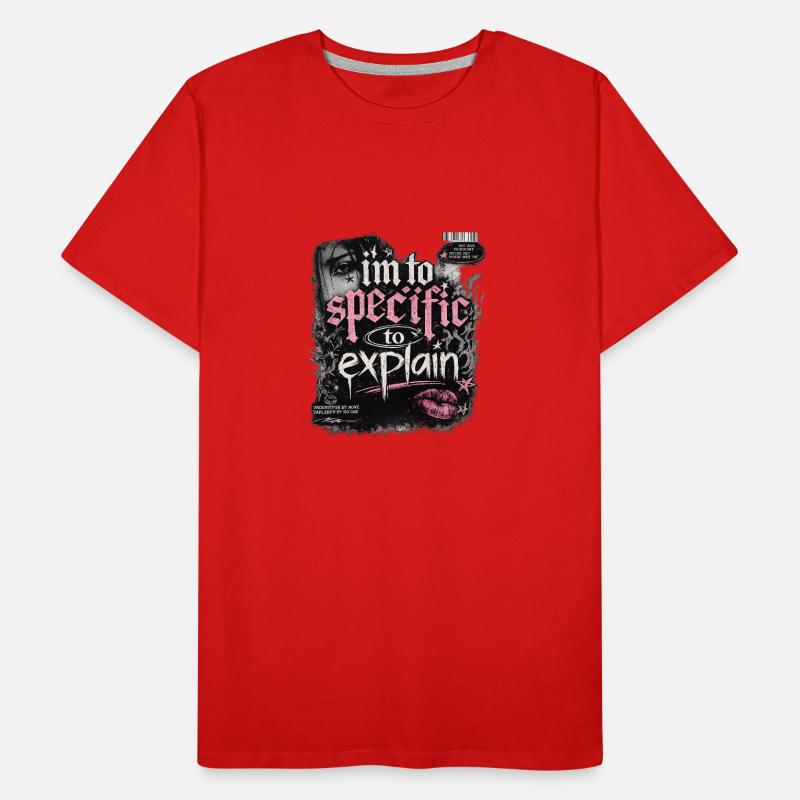 Too specific to explain – Gothic Pink Men's Premium Organic T-Shirt