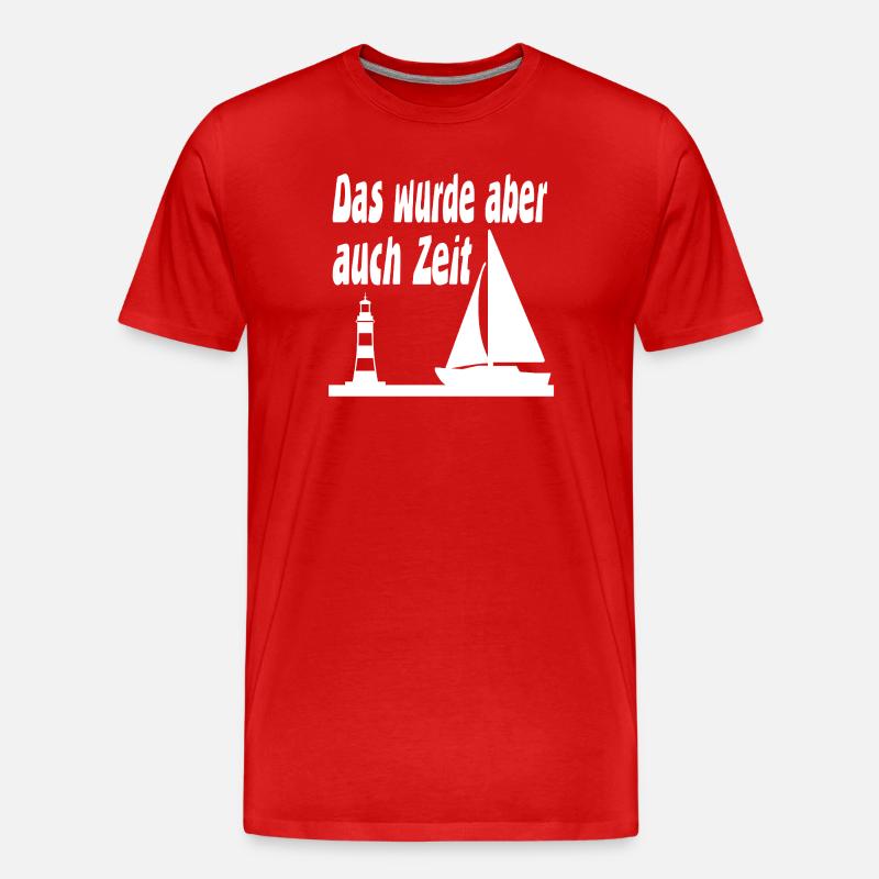 Voile - T-shirt bio Premium Homme - rouge