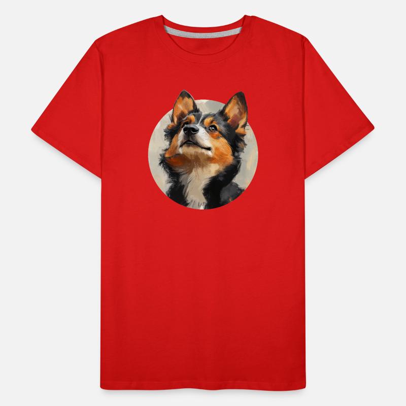 Chien mignon T-shirt bio Premium Homme