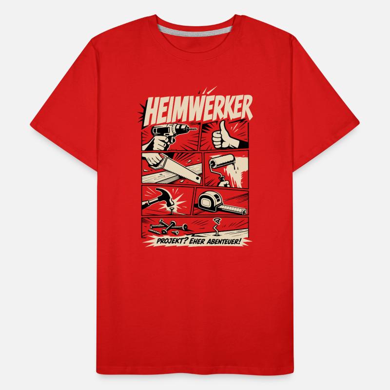 Home Improvement Project Rather Adventure Men's Premium Organic T-Shirt