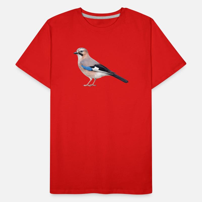 Realistic jay Men's Premium Organic T-Shirt