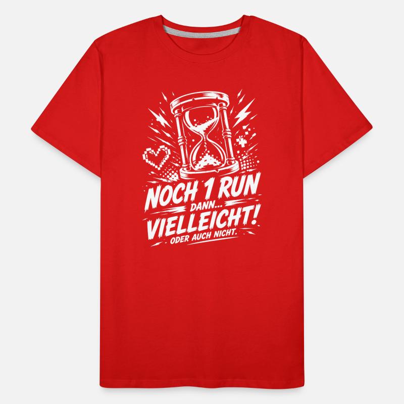 Noch ein Run dann vielleicht nicht Männer Premium Bio T-Shirt