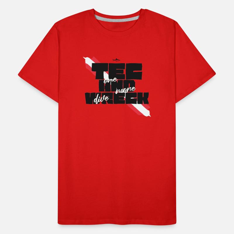 Tec & Wreck Scuba Diving Technical Diver Men's Premium Organic T-Shirt