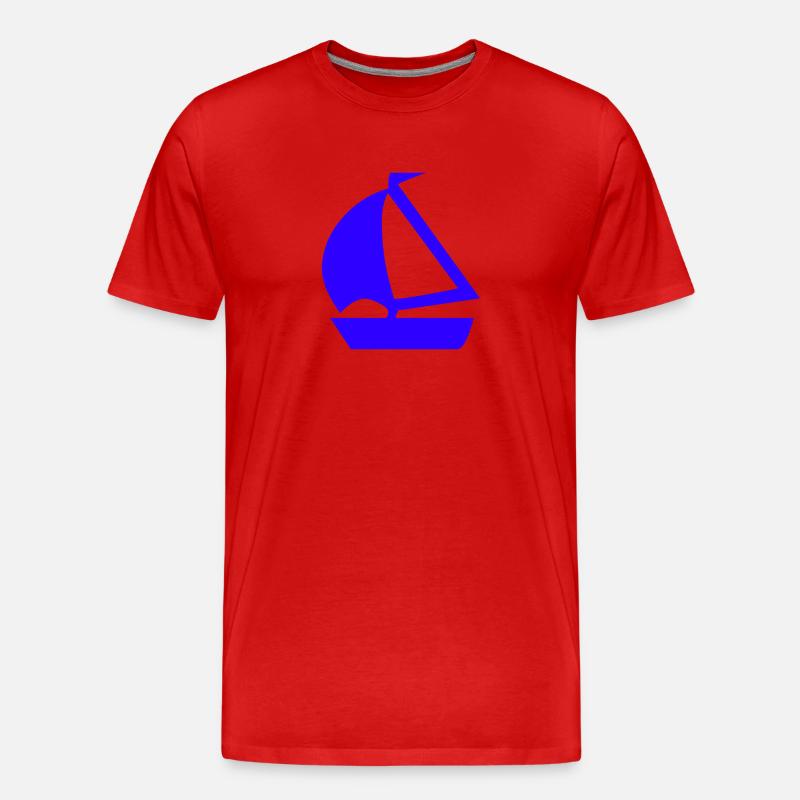 Voile - T-shirt bio Premium Homme - rouge