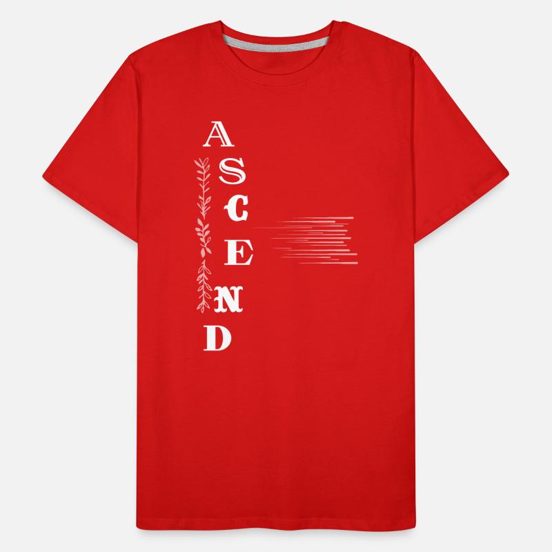 ASCEND – Dein Aufstieg ins Bewusstsein Männer Premium Bio T-Shirt