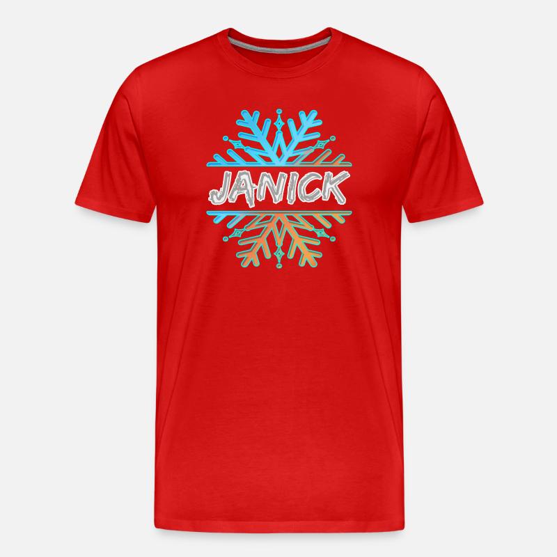 Janick - T-shirt bio Premium Homme - rouge