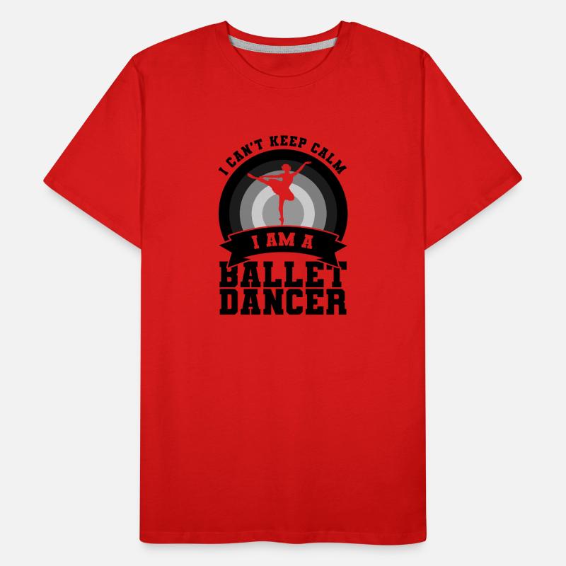 Diction du danseur de ballet T-shirt bio Premium Homme