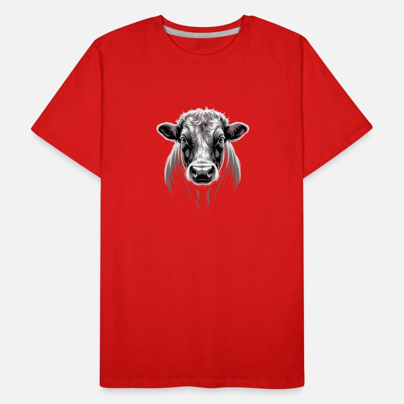 Vache T-shirt bio Premium Homme