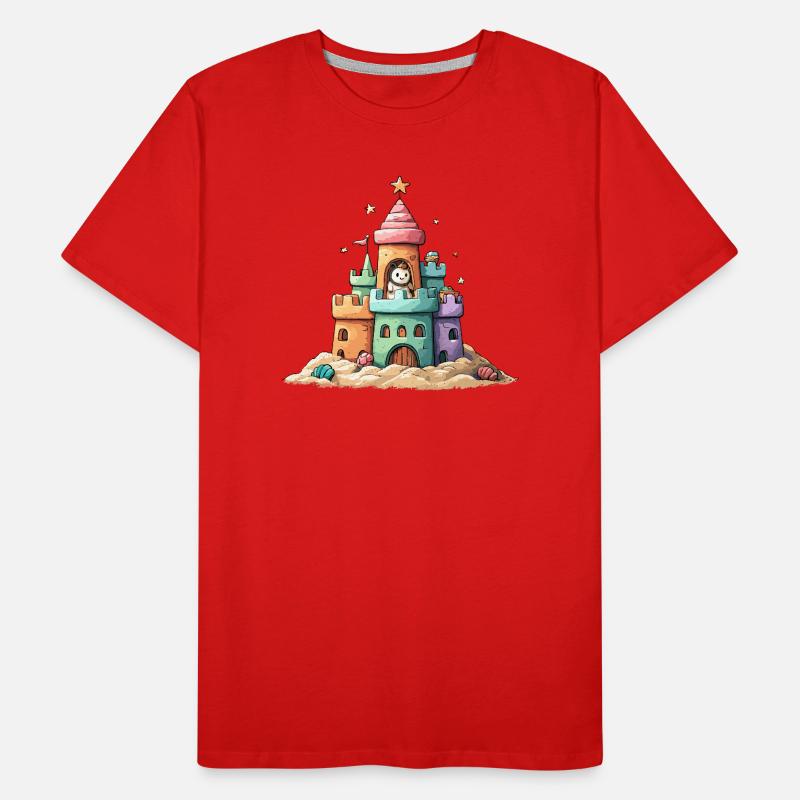 Aventure Étoilée Bac à Sable T-shirt bio Premium Homme