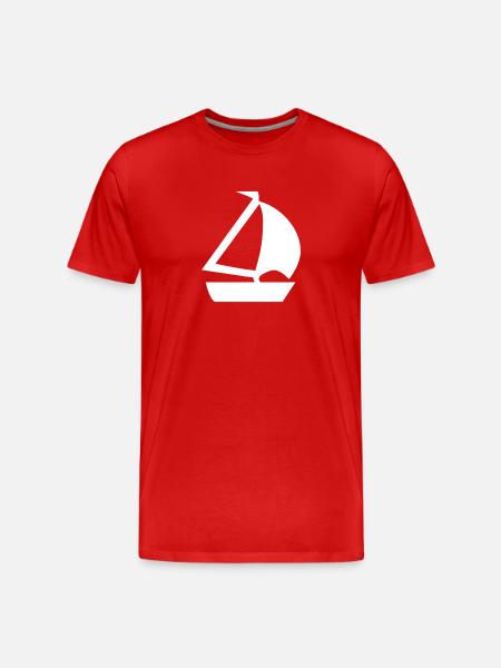 Voile - T-shirt bio Premium Homme - rouge