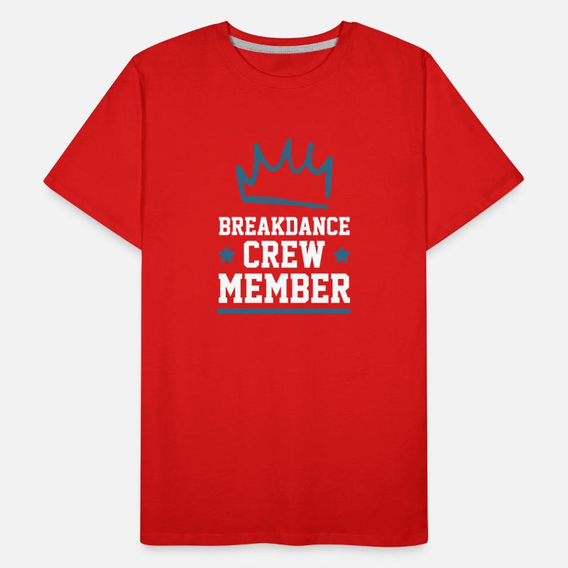 Breakdance Crew Männer Premium Bio T-Shirt
