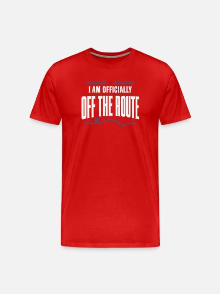 Retired Postman Retired Postman - Men's Premium Organic T-Shirt - red