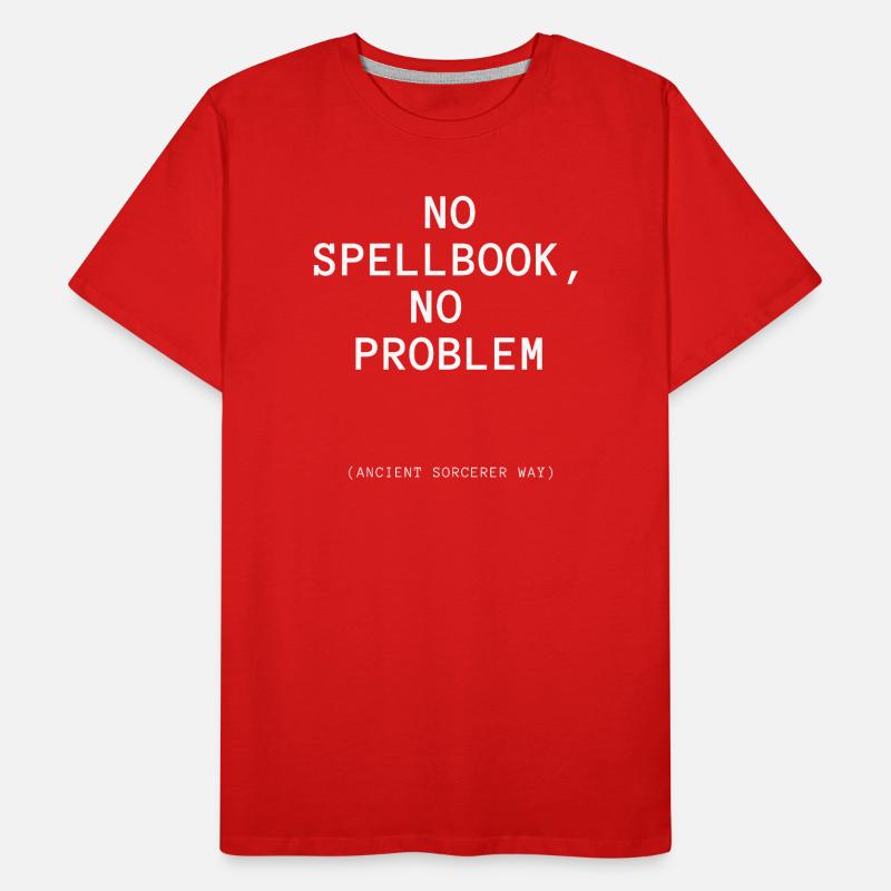T-shirt sur le thème du sorcier de DeD T-shirt bio Premium Homme