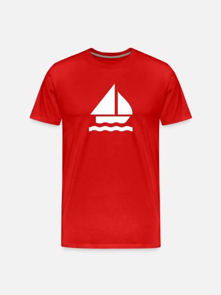 Voile - T-shirt bio Premium Homme - rouge