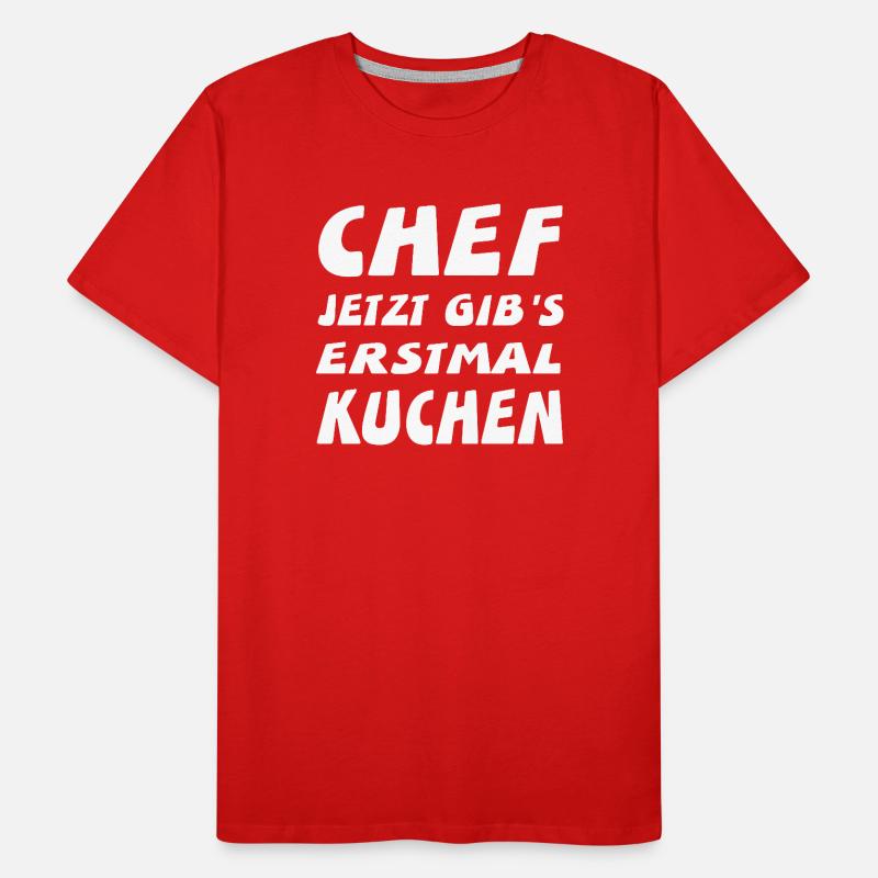 Chef Männer Premium Bio T-Shirt