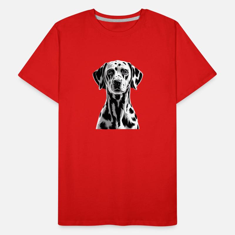 Dalmate T-shirt bio Premium Homme