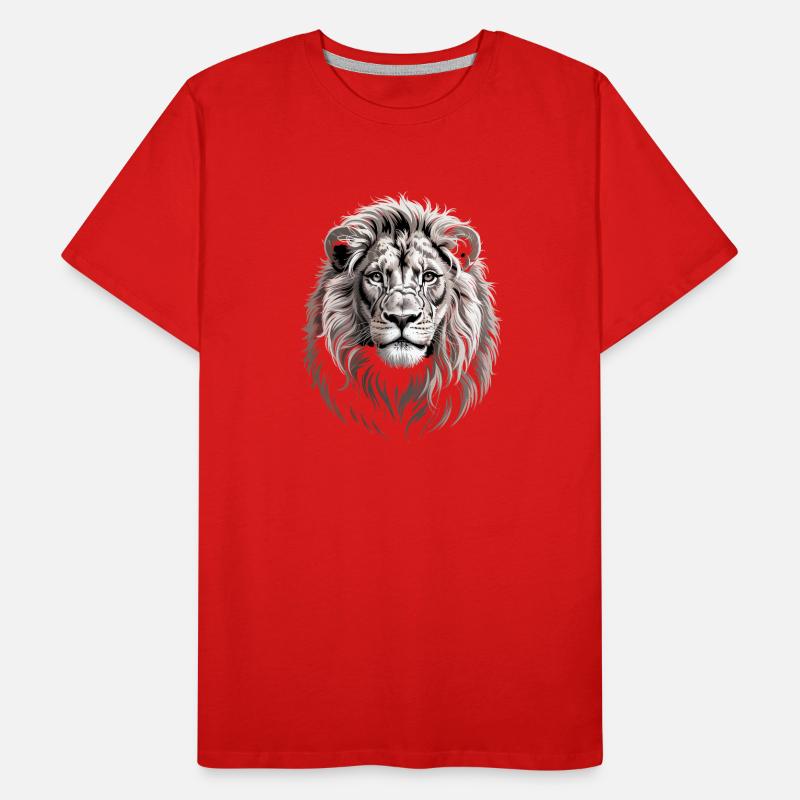 Lion Men's Premium Organic T-Shirt