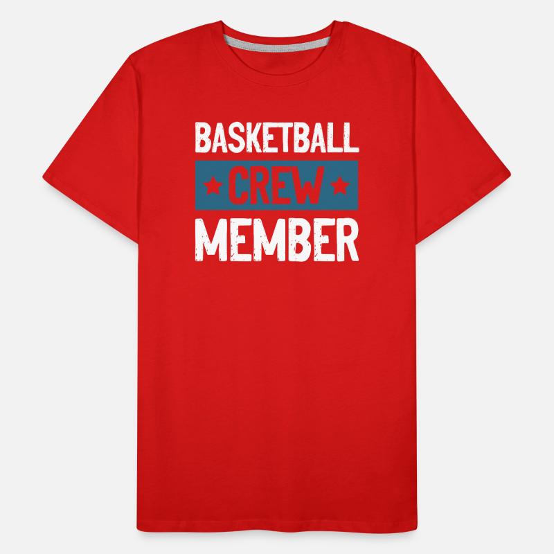 Équipe de basket-ball T-shirt bio Premium Homme